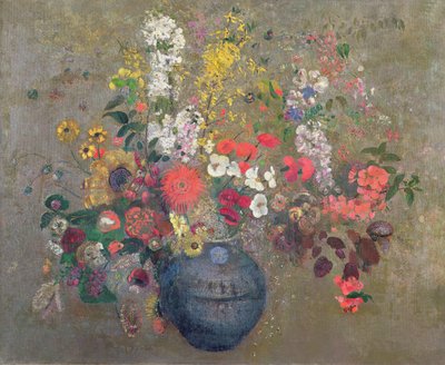 Bloemen door Odilon Redon